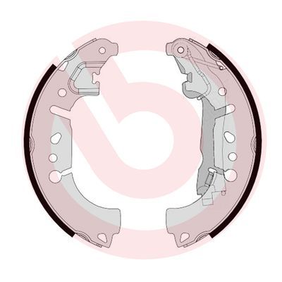 S23580 BREMBO Комплект тормозных колодок