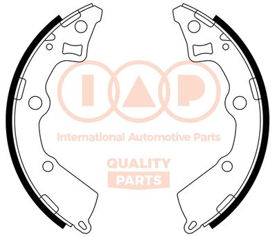 70521090 IAP QUALITY PARTS Комплект тормозных колодок