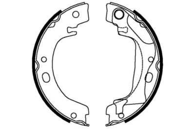 090676 E.T.F. Комплект тормозных колодок
