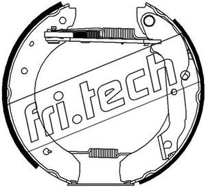 16093 fri.tech. Комплект тормозных колодок