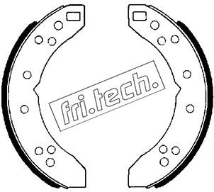 1118233 fri.tech. Комплект тормозных колодок