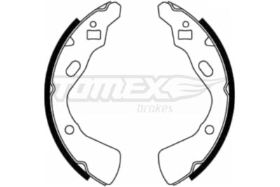 TX2183 TOMEX Brakes Комплект тормозных колодок