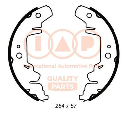 70502012 IAP QUALITY PARTS Комплект тормозных колодок