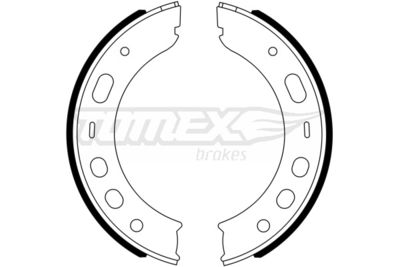 TX2317 TOMEX Brakes Комплект тормозных колодок