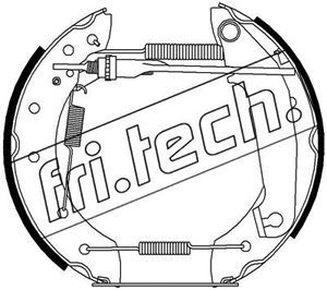 16206 fri.tech. Комплект тормозных колодок