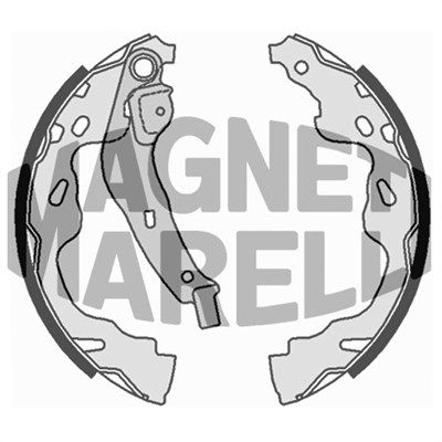 360219198309 MAGNETI MARELLI Тормозные колодки