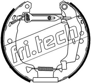 16158 fri.tech. Комплект тормозных колодок