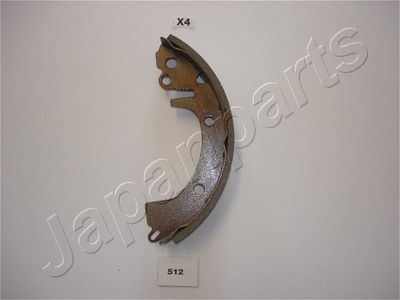 GF512AF JAPANPARTS Комплект тормозных колодок