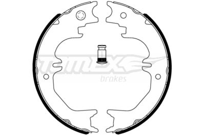 TX2264 TOMEX Brakes Комплект тормозных колодок