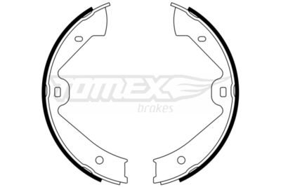 TX2311 TOMEX Brakes Комплект тормозных колодок