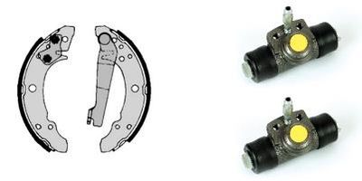 H85010 BREMBO Комплект тормозных колодок