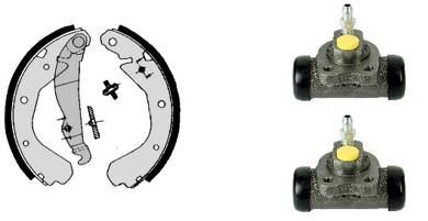 H59017 BREMBO Комплект тормозных колодок