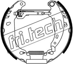 16161 fri.tech. Комплект тормозных колодок