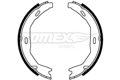 TX2215 TOMEX Brakes Комплект тормозных колодок