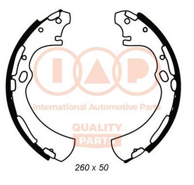 70513041 IAP QUALITY PARTS Комплект тормозных колодок