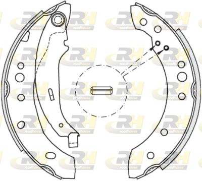 414902 ROADHOUSE Комплект тормозных колодок