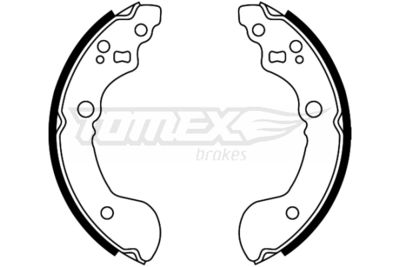 TX2231 TOMEX Brakes Комплект тормозных колодок