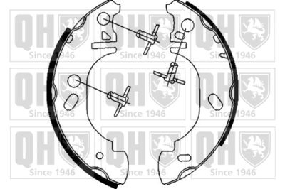 BS839 QUINTON HAZELL Комплект тормозных колодок