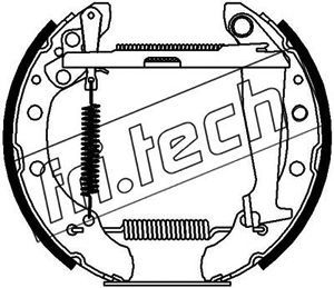 16229 fri.tech. Комплект тормозных колодок