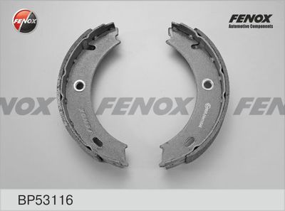 BP53116 FENOX Комплект тормозных колодок