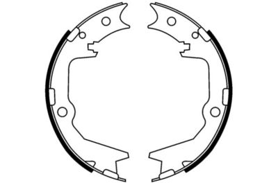 090666 E.T.F. Комплект тормозных колодок
