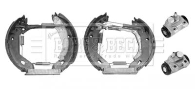 BBS1065K BORG & BECK Комплект тормозных колодок