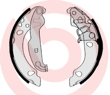 S24530 BREMBO Комплект тормозных колодок