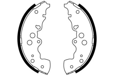 090671 E.T.F. Комплект тормозных колодок
