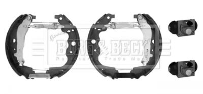 BBS1147K BORG & BECK Комплект тормозных колодок