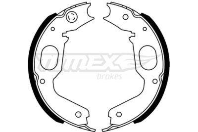 TX2273 TOMEX Brakes Комплект тормозных колодок