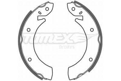 TX2096 TOMEX Brakes Комплект тормозных колодок