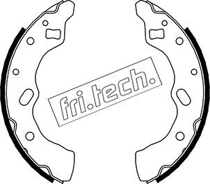 1049145 fri.tech. Комплект тормозных колодок