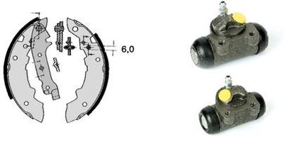 H68013 BREMBO Комплект тормозных колодок