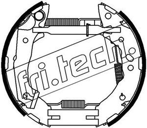 16344 fri.tech. Комплект тормозных колодок