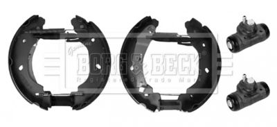 BBS1146K BORG & BECK Комплект тормозных колодок