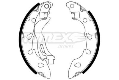 TX2304 TOMEX Brakes Комплект тормозных колодок