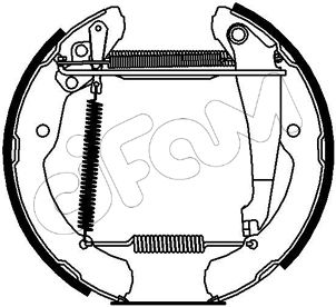 151147 CIFAM Комплект тормозных колодок