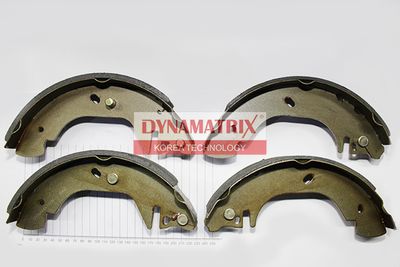 DBS542 DYNAMATRIX Комплект тормозных колодок