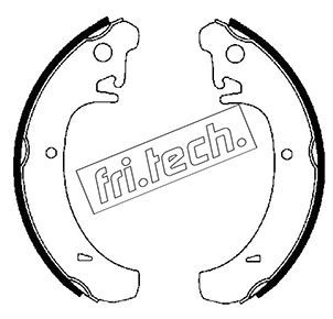 1122004 fri.tech. Комплект тормозных колодок