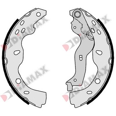 N01352 DIAMAX Комплект тормозных колодок