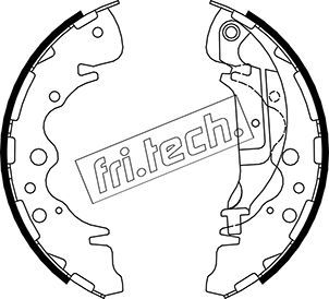 1049160 fri.tech. Комплект тормозных колодок