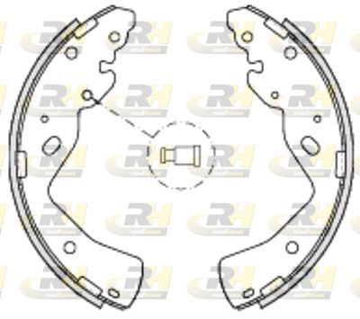 423200 ROADHOUSE Комплект тормозных колодок