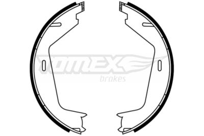 TX2211 TOMEX Brakes Комплект тормозных колодок