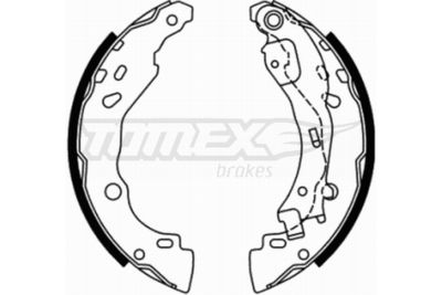 TX2177 TOMEX Brakes Комплект тормозных колодок