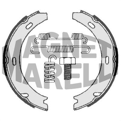 360219198370 MAGNETI MARELLI Тормозные колодки