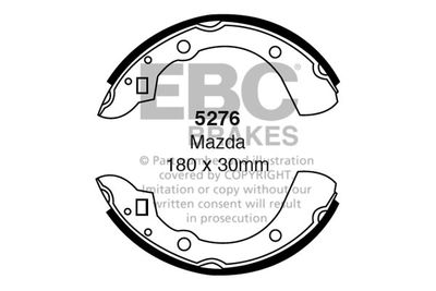 5276 EBC Brakes Комплект тормозных колодок