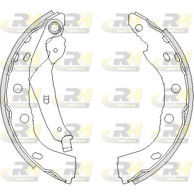 419500 ROADHOUSE Комплект тормозных колодок
