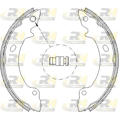 463200 ROADHOUSE Комплект тормозных колодок
