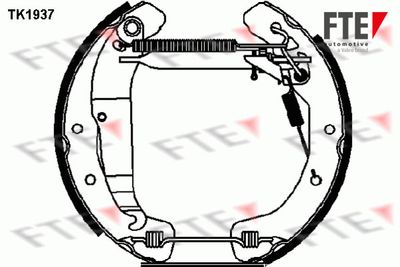 TK1937 FTE Комплект тормозных колодок