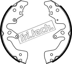 1110340 fri.tech. Комплект тормозных колодок